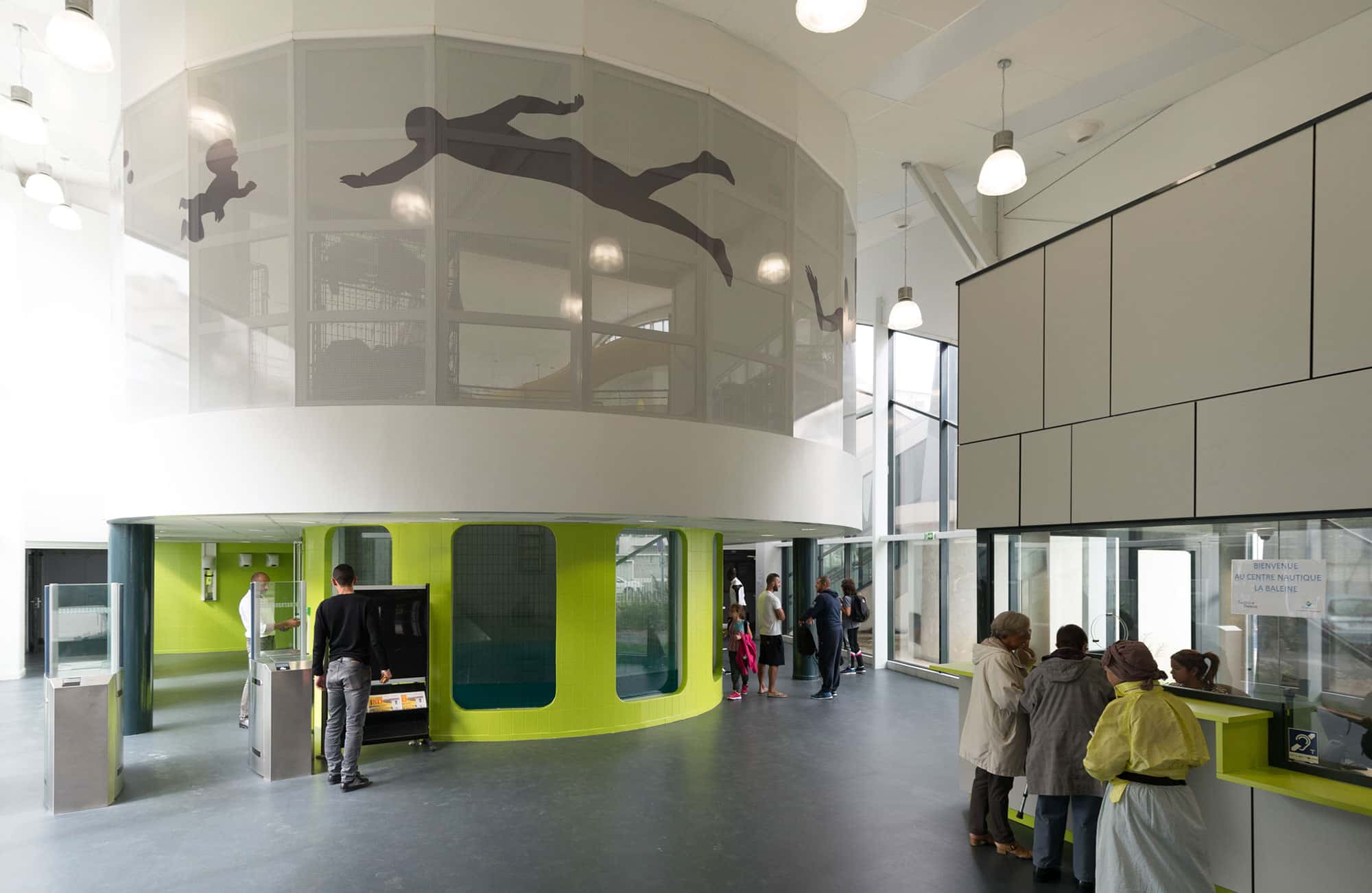 Accueil La Baleine Centre Aquatique de Saint Denis